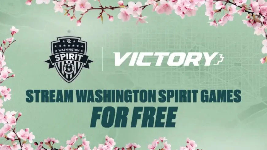 Victory+ lands Washington Spirit regional broadcast deal as free NWSL coverage expands