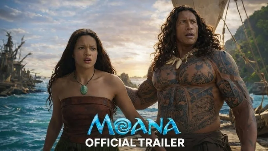 Live Action Moana 2026: New Trailer Drops, Catherine Laga'aia and Dwayne Johnson Revealed in Full