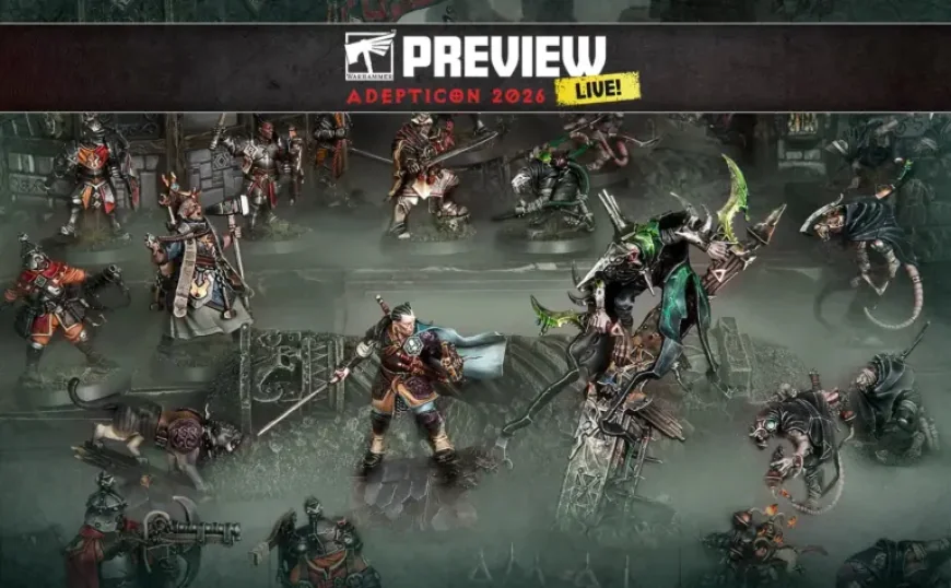 Warhammer Community: AdeptiCon Preview 2026 Reveals Clans Eshin, Cogforts and New Spearhead Sets