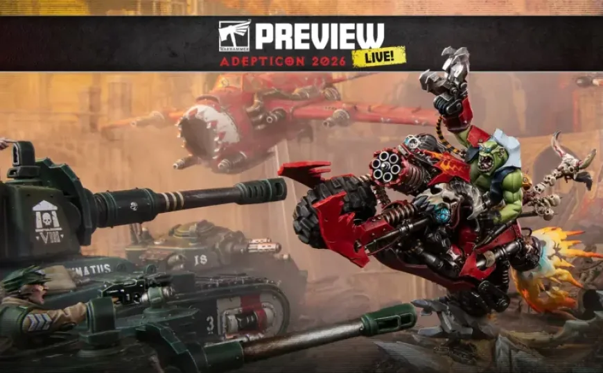 Warhammer: AdeptiCon 2026 Reveals Armageddon’s New Battles and Cogfort Leviathans