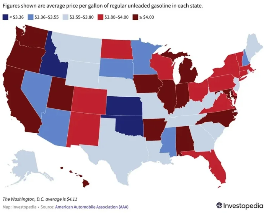 March Sees $1 Gas Price Hike—Check Your State’s Current Rates