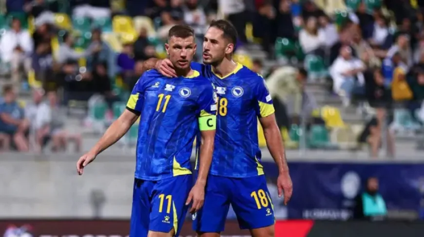 Edin Dzeko’s public revolt against Bosnia that threatened World Cup play-off hopes
