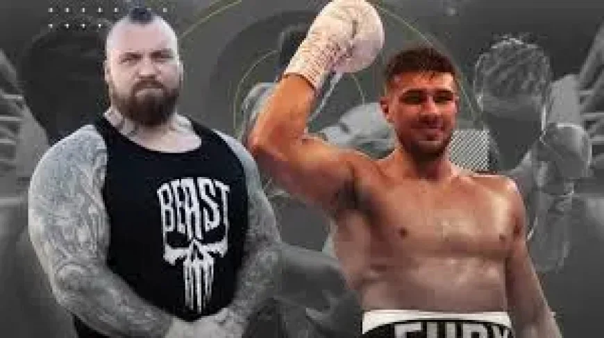 Ao Arena Manchester to Stage 10-Stone Mismatch: Tommy Fury vs Eddie Hall Set for June 13