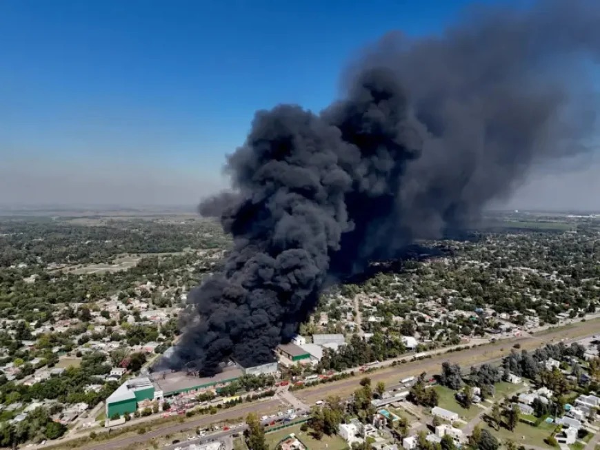 Francisco Alvarez fire: smoke seen for 30 kilometers as officials say flames are under control