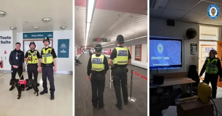 Six arrested in Solihull during County Lines Intensification Week