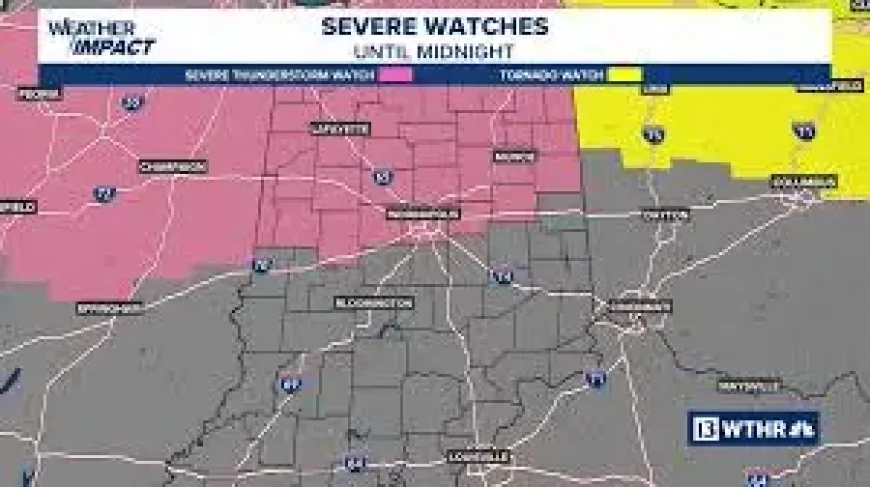 Wthr Weather: 3 key risks as a First Alert Weather Day targets tonight’s severe storm window
