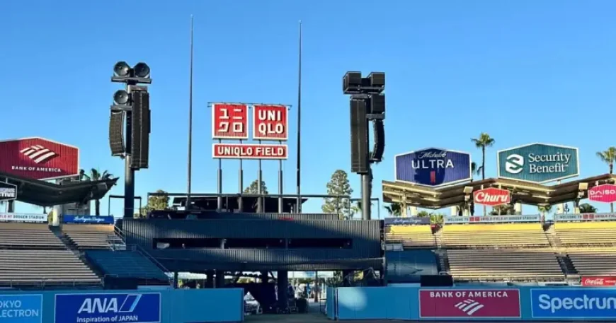 Uniqlo Field unveiled at Dodger Stadium as Dodgers lock in first-ever field naming deal