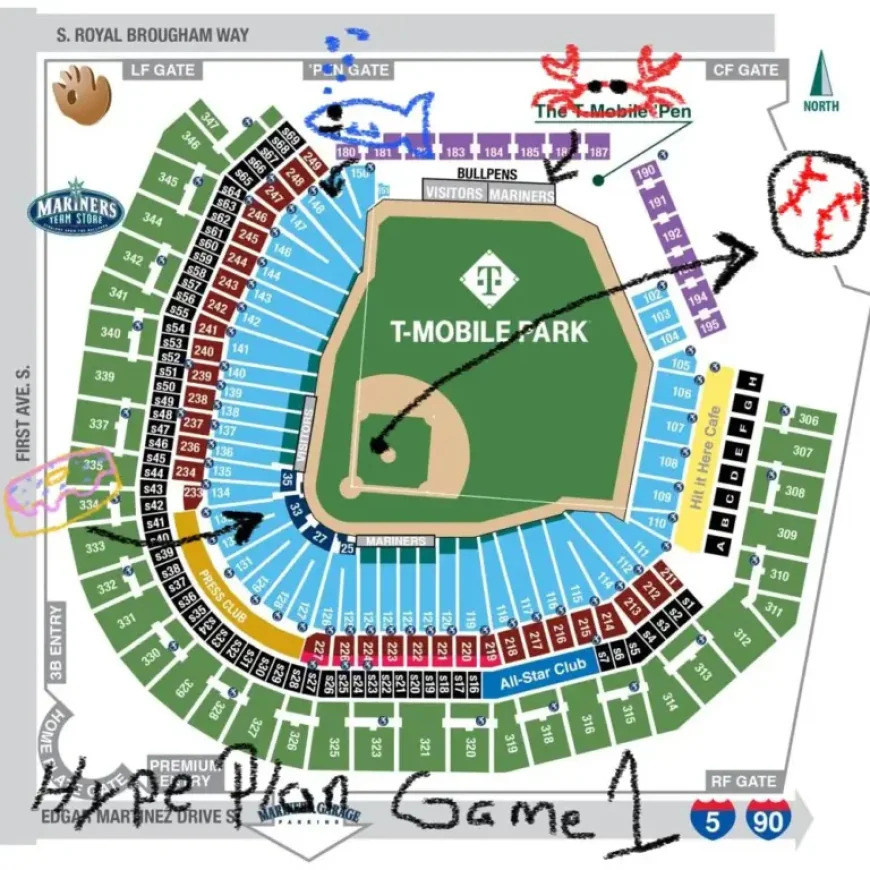 Mariners Mark 50 Seasons with 116-Line Patch and an Opening Day Sermon