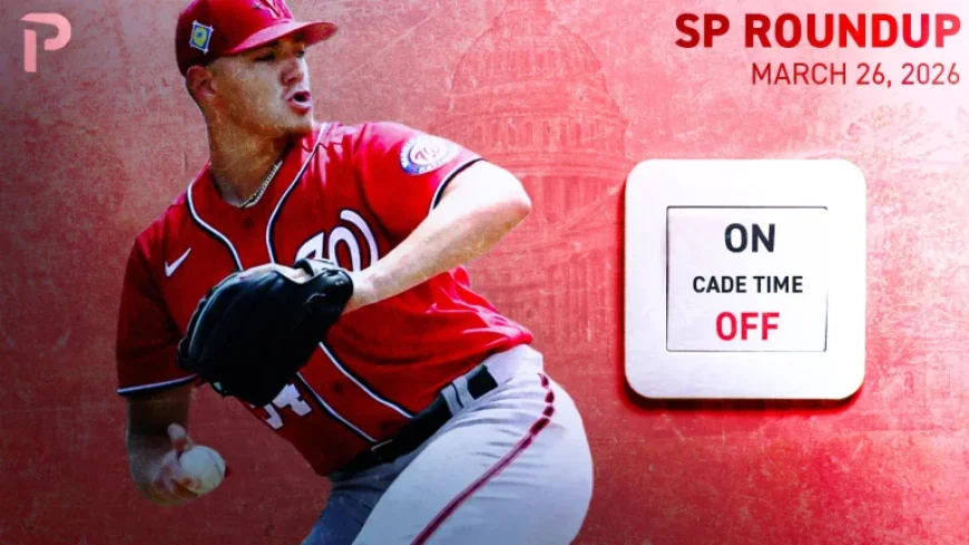 Fantasy Baseball SP Update: Cade Takes a Break 3/26