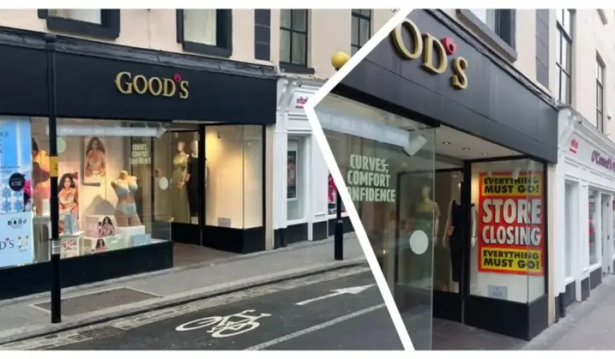 Goods Kilkenny Closing Down: ‘STORE CLOSING’ Poster Removed From High Street Window