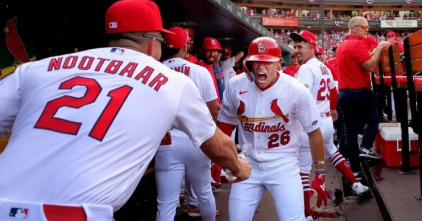 Cardinals Rookie JJ Wetherholt Smashes 425-Foot HR for First MLB Hit