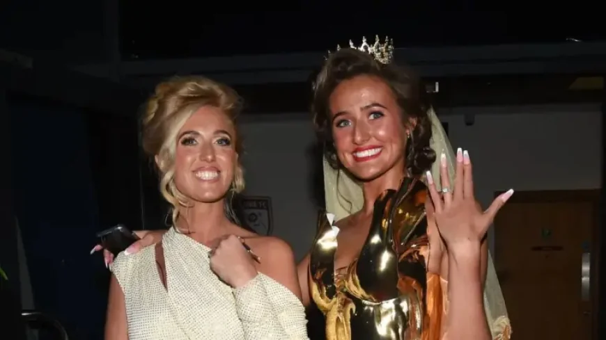 Venezuela Fury stuns in gold at lavish hen do — inside the royal-themed weekend