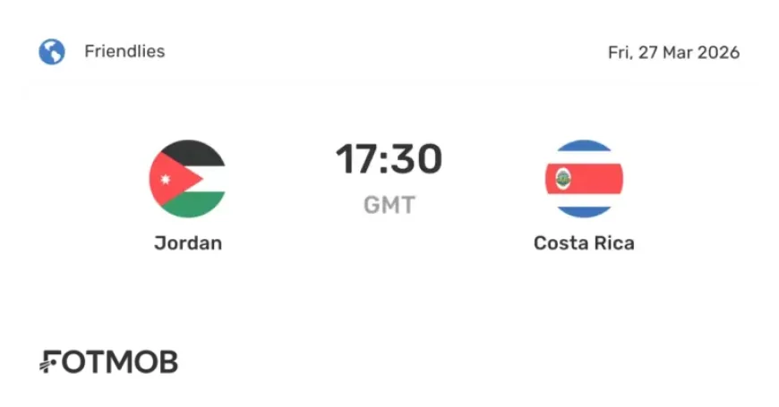 Jordan Vs Costa Rica: The “Live” Match That Exposes a Data-Trust Problem Before Kickoff