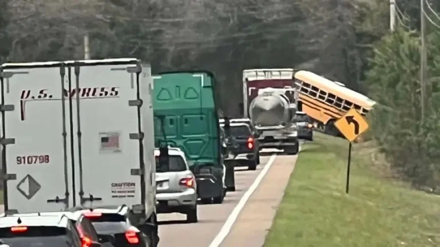 Carroll County Tn crash investigation: School bus on field trip involved in fatal Highway 70 wreck