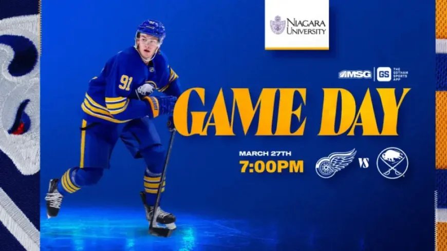 Red Wings Vs Sabres: How to watch, lineup notes, and storylines