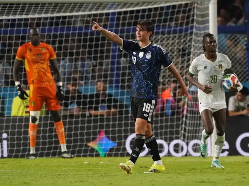 Argentina benches Messi in friendly as Nico Paz free-kick exposes selection paradox