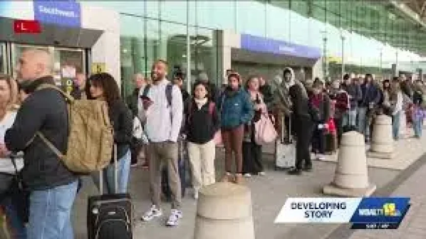 Bwi and the security line paradox: ICE backup, TSA shortages, and wait times that swing from 15 minutes to three hours