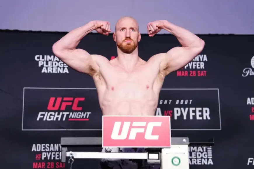 Official Weigh-In Results | UFC Seattle — Joe Pyfer Faces Career-Defining Main Event
