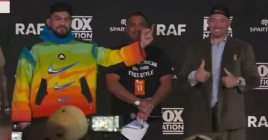 Colby Covington and Dillon Danis Clash at RAF07 Press Conference | Video