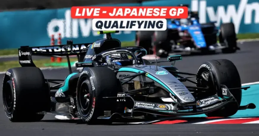 Qualifying F1 Japan: Antonelli Pips Russell as Verstappen Falls Short