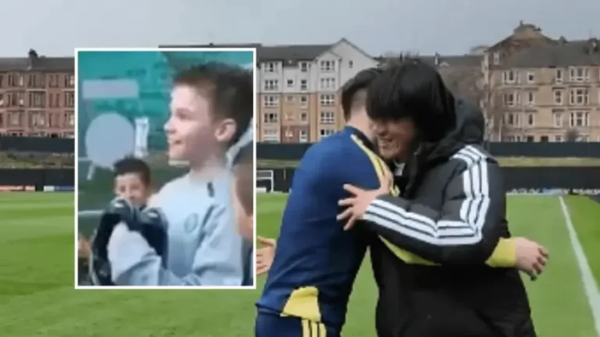 Tierney reunited with Celtic icon Nakamura 20 years after famous gift