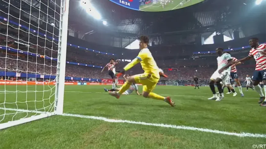 Senne Lammens delivers early rescue as Belgium faces Team USA in live friendly