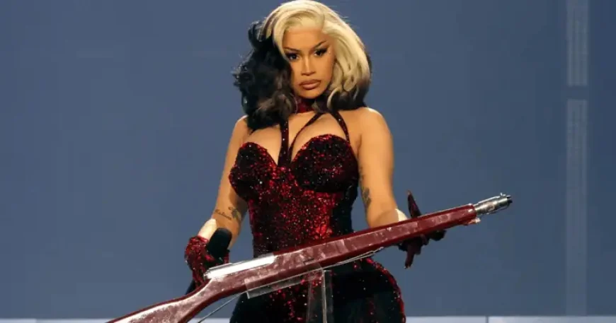 Cardi B’s Catsuit Has Too Many Cutouts & Still Not Enough for Tour — A Crystallized Fashion Turning Point