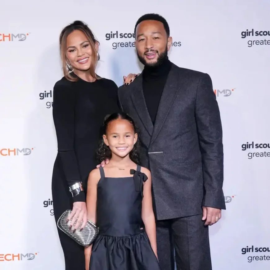 John Legend’s Daughter Luna Gets The Voice Coaches to Dance in Adorable Behind-the-Scenes Video