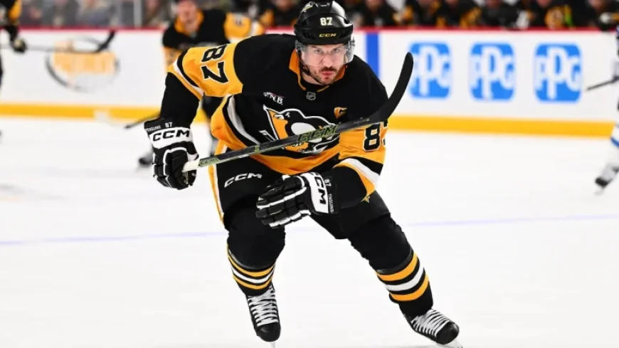 Crosby’s Day-to-Day Status Due to Penguins Lower-Body Injury