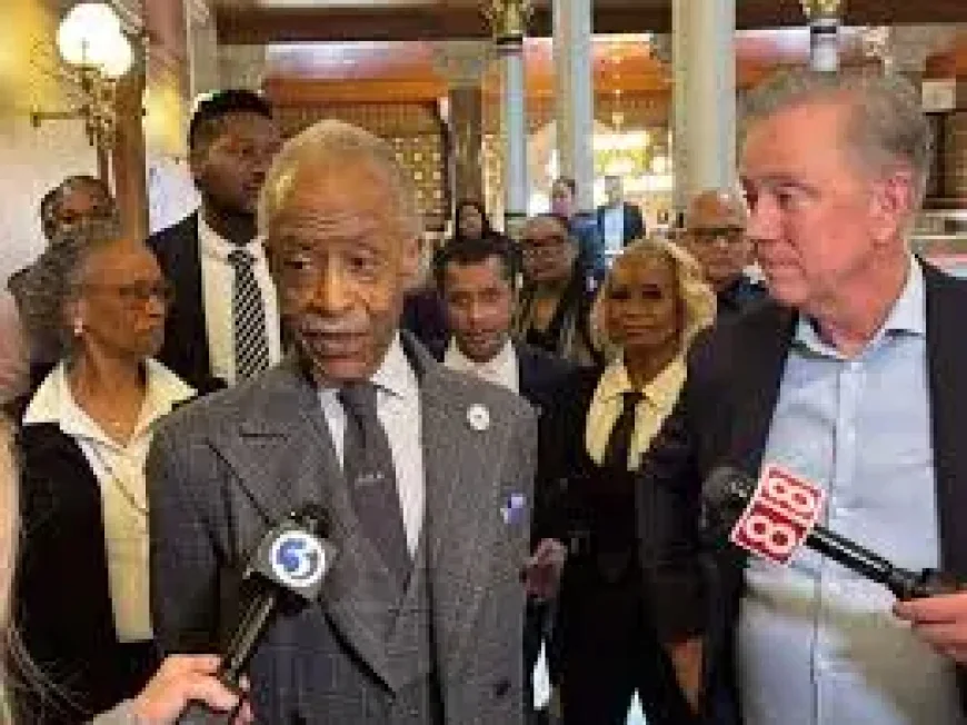 Al Sharpton and a Connecticut test: 3 signals from his Ned Lamont endorsement as Hartford fires an officer after a fatal shooting
