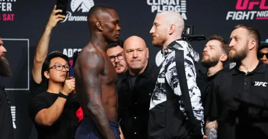UFC Seattle Results Live: Adesanya Faces Pyfer