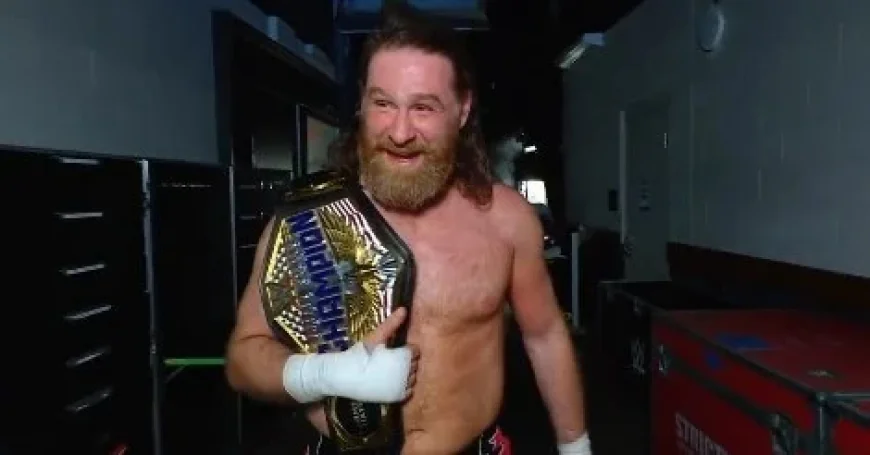 Sami Zayn Claims United States Championship with Assist