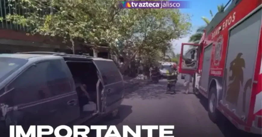 Guadalajara on alert as vehicle fire draws emergency response, while Honey Fair continues downtown