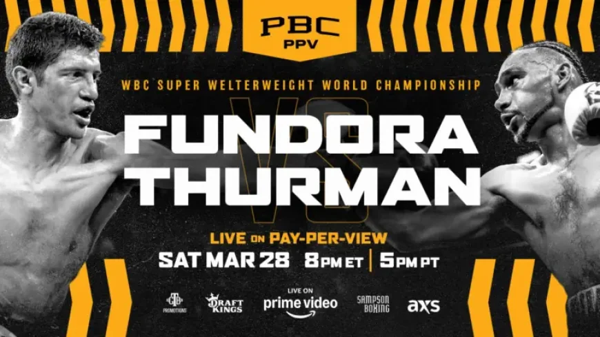 PBC Fight Night – Fundora Vs Thurman, Tellez vs Mendoza, Hernandez vs Gausha, & Hovhannisyan vs Navarro