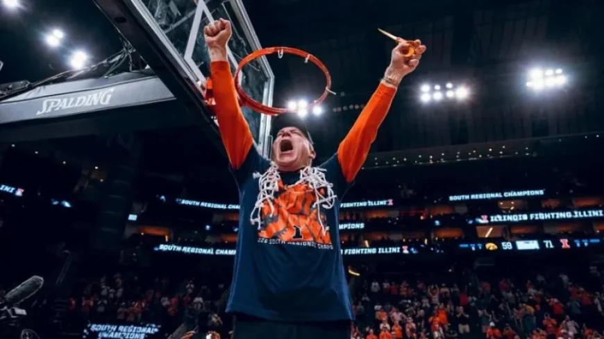 Illinois Clinches Final Four Spot with 71-59 Victory Over Iowa