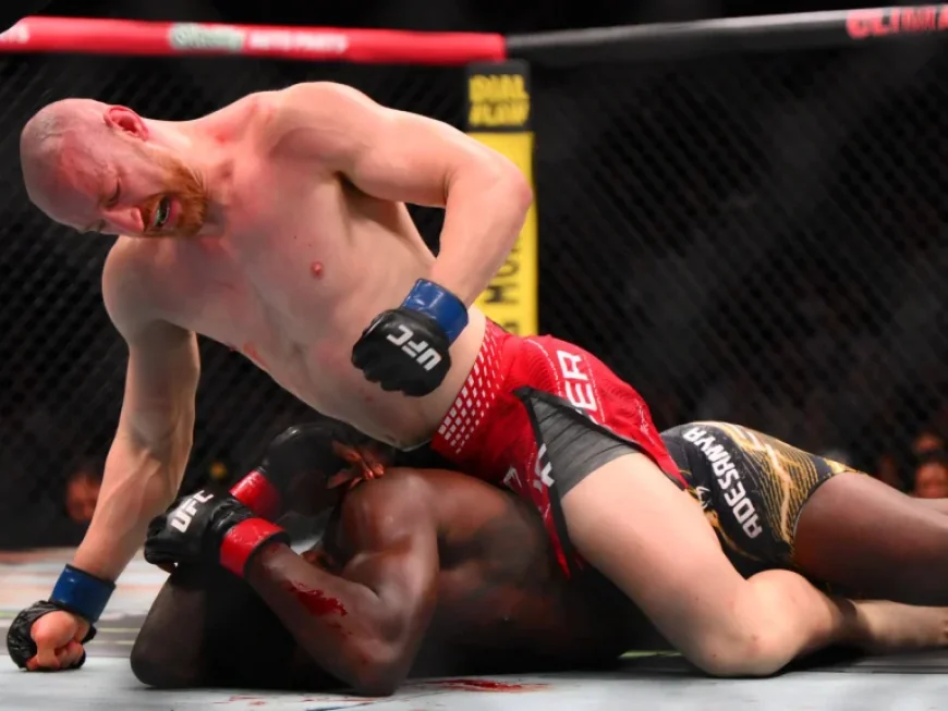 Joe Pyfer Knocks Out Israel Adesanya at UFC Fight Night Seattle