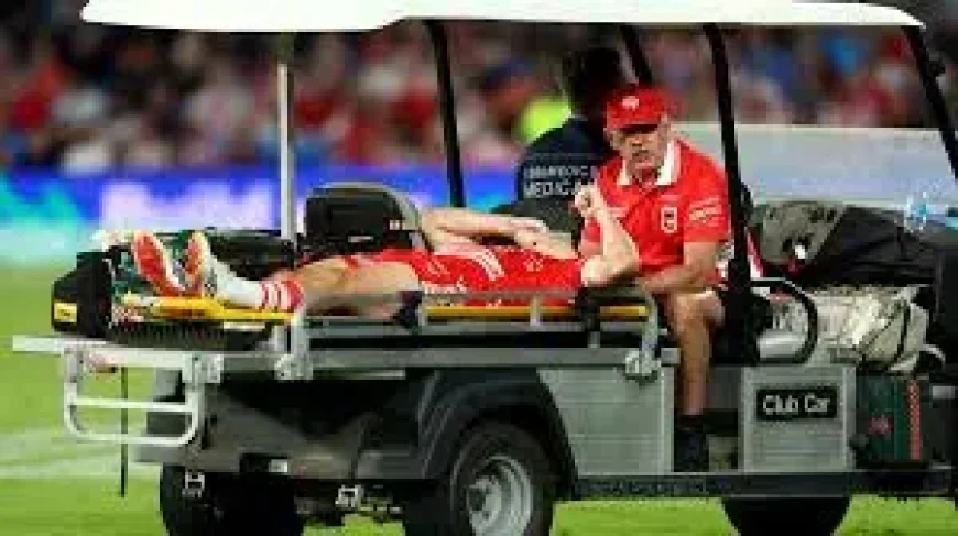 Kyle Flanagan stretchered off after friendly fire collision as Titans secure first win of Josh Hannay era