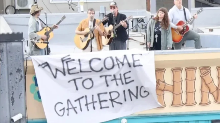 Weezer Rocks Rooftop with Surprise Performance for ‘The Gathering’ Tour Kickoff