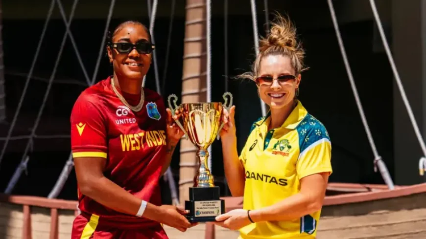 Au-w Vs Wi-w: Australia sets Caribbean record and takes 1-0 series lead