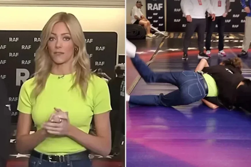 Fox News’ Abby Hornacek Body Slammed by Wrestler on Live TV