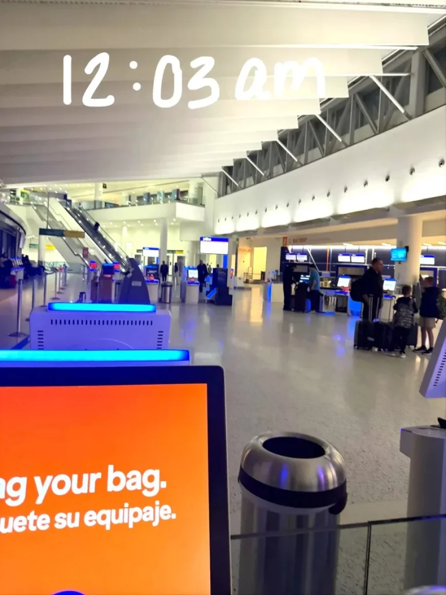 TSA Delays Prompt Midnight Arrivals for 6 A.M. Flights