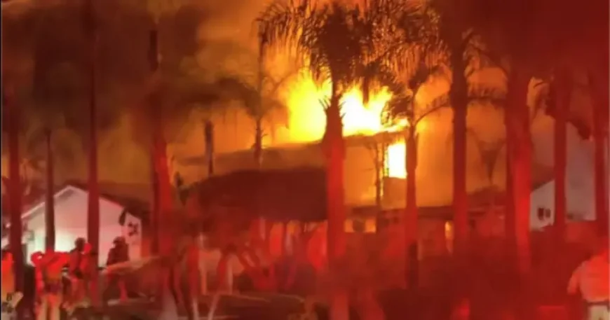 Fire San Diego after San Marcos home blaze leaves two dead