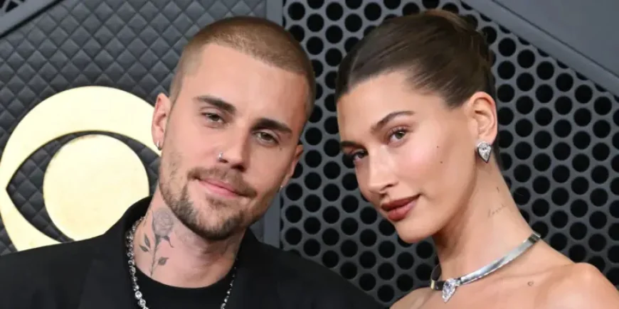 Hailey Bieber Cuddles Up With Justin Bieber as Family Snap Sparks Tender Moment