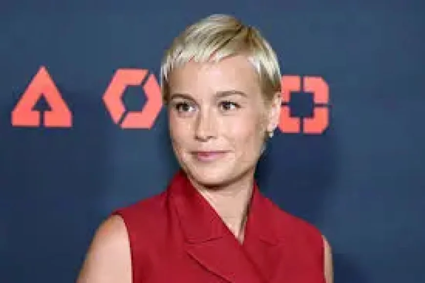 Brie Larson and the shock of a new look: trading a blonde crop for her longest dark hair in years