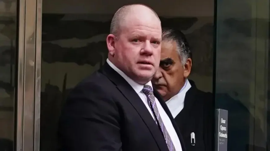 Nick Stevens locked up after jury finds former AFL player guilty in pool fraud case