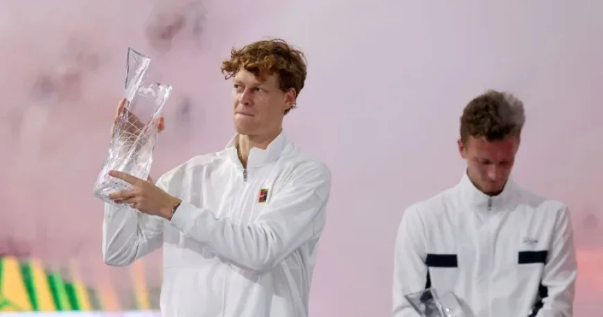 Jannik Sinner Defeats Jiri Lehecka, Clinches Miami Open Title
