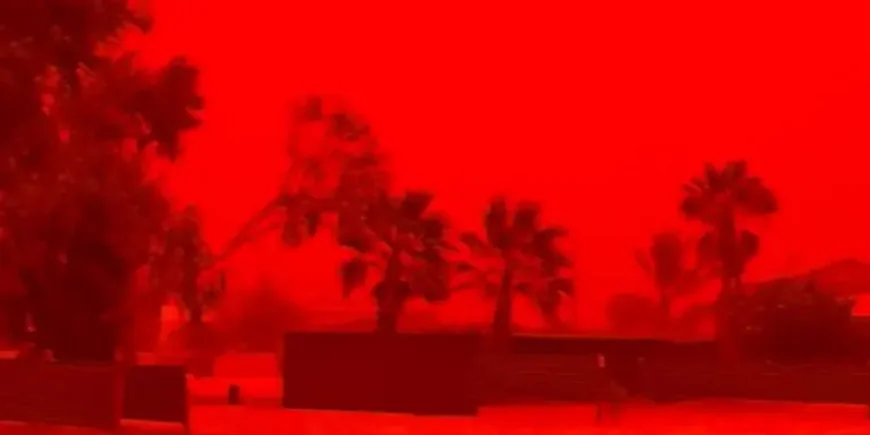 Tropical Cyclone Narelle Red Sky: Western Australia’s day the heavens went blood-red