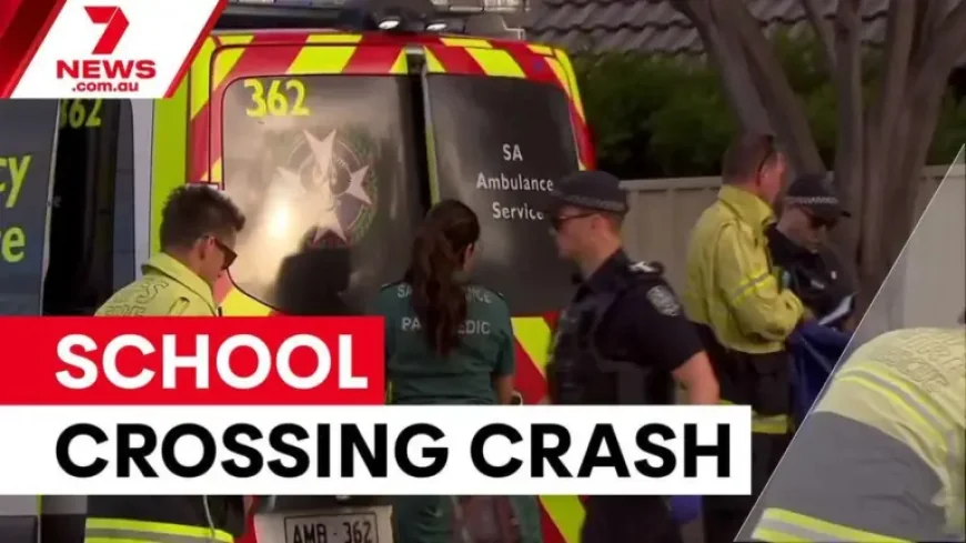 Seaview High School: Woman critical after school crossing crash