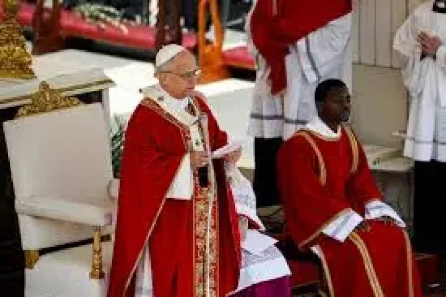 Holy Week Pope’s Palm Sunday Rebuke: A Rare Moral Clash with a U.S. Defence Voice
