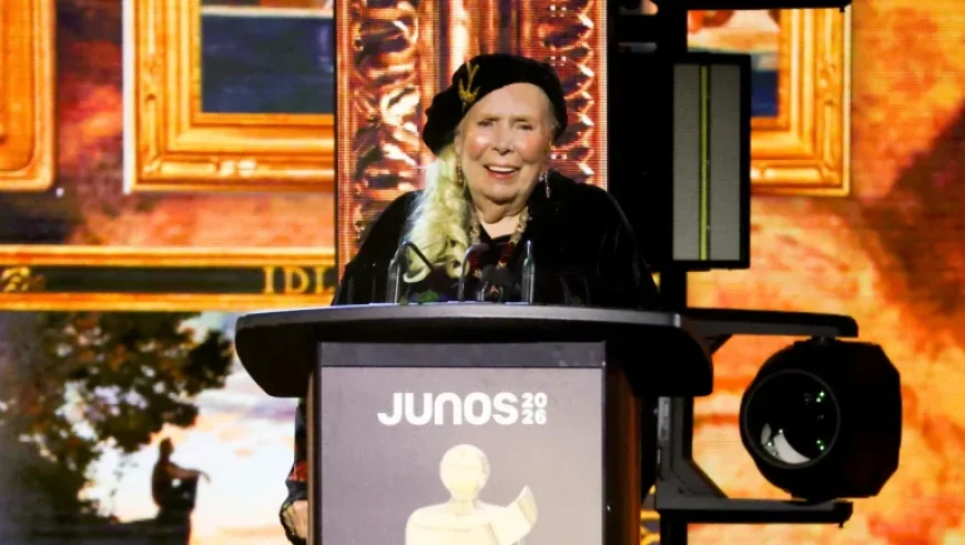 Joni Mitchell Praises Mark Carney as a Blessing